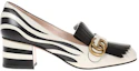 Order (W) 구찌 블랙화이트 하이힐 (Gucci Black White High Heel) 448619-C9D10-9085