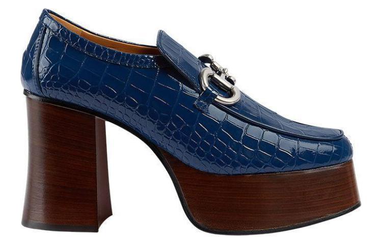 Order (W) グッチ ハイヒール "ブルー" (Gucci Haihiiru "Burū") 715138-UKQ30-4236