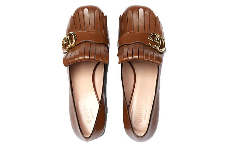 Shop (W) Gucci High Heel 'Kulit Coklat' 408208-C9D00-2553
