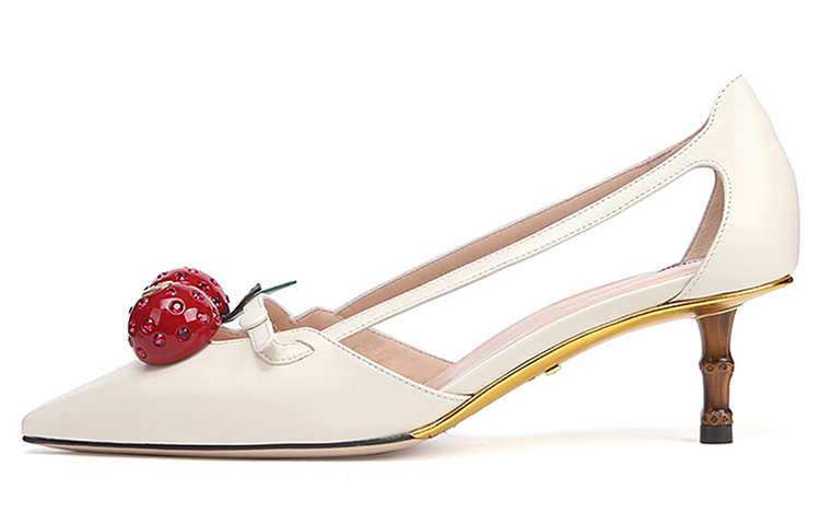 (Women) Gucci High Heel 'Cherry Embellishment' 452766-C9DN0-9072