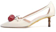 Buy (W) (女性用) グッチ ハイヒール 'チェリー装飾' 452766-C9DN0-9072 452766-C9DN0-9072