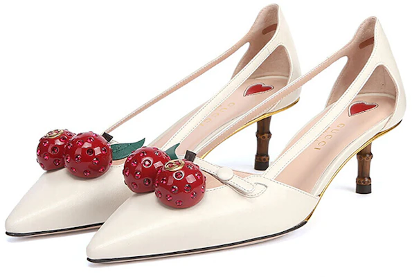 (W) (女性用) グッチ ハイヒール 'チェリー装飾' 452766-C9DN0-9072 452766-C9DN0-9072 Order (W) (女性用) グッチ ハイヒール 'チェリー装飾' 452766-C9DN0-9072 452766-C9DN0-9072