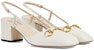 (W) Gucci Tumit Tinggi 'Comfort Fashion Putih' 771601-C9D00-9022