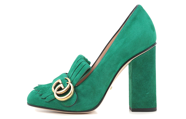 (Women) Gucci High Heel 'Fashion Green' 408206-C2000-3140