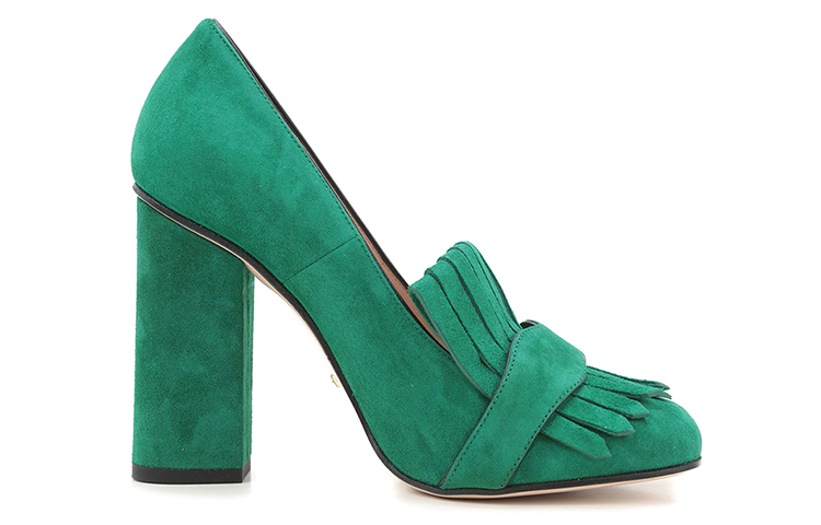 Order (W) Gucci Kasut Tumit Tinggi 'Hijau Fesyen' 408206-C2000-3140