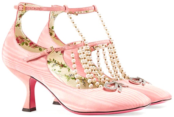 (Women) Gucci High Heel 'Fashion Pearl Pink' 488325-9FK20-6678 Order (Women) Gucci High Heel 'Fashion Pearl Pink' 488325-9FK20-6678