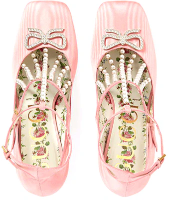 (W) 古驰高跟鞋 '时尚粉珍珠' 488325-9FK20-6678 Lookbook (W) 古驰高跟鞋 '时尚粉珍珠' 488325-9FK20-6678
