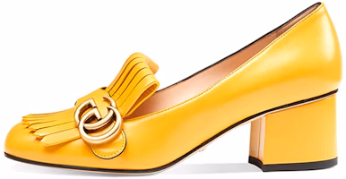 (Women) Gucci High Heel 'Fashion Yellow Leather' 408208-C9D00-7223 (Women) Gucci High Heel 'Fashion Yellow Leather' 408208-C9D00-7223