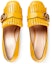 Shop (W) Gucci Tumit Tinggi 'Kulit Kuning Fesyen' 408208-C9D00-7223