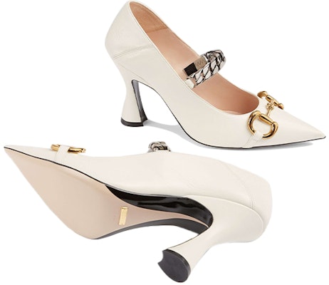 (W) Gucci Sepatu Hak Tinggi 'Kulit Cetak Putih' 626723-C9D00-9050 Purchase (W) Gucci Sepatu Hak Tinggi 'Kulit Cetak Putih' 626723-C9D00-9050
