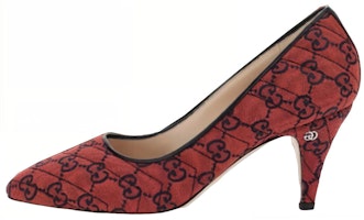 (Women) Gucci High Heel 'Red Blue Web' 661392-2UZO0-6490 (Women) Gucci High Heel 'Red Blue Web' 661392-2UZO0-6490