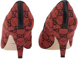 GUCCI古驰 织物 時尚套腳 細跟 高跟鞋 女款 紅藍 Purchase GUCCI古驰 织物 時尚套腳 細跟 高跟鞋 女款 紅藍