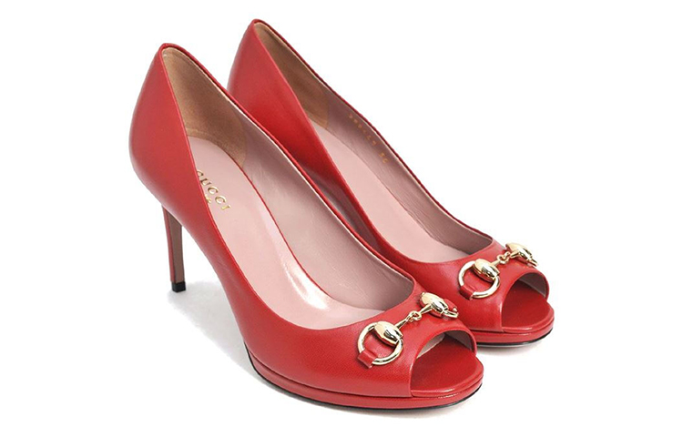 Order (W) (女性用) グッチ ハイヒール 'レッド ファッション' 388449-C9D00-6433 388449-C9D00-6433