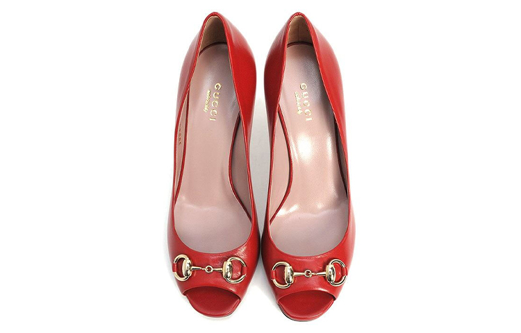 Lookbook (W) (女性用) グッチ ハイヒール 'レッド ファッション' 388449-C9D00-6433 388449-C9D00-6433