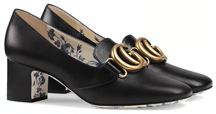 (Women) Gucci High Heel 'Rose Bud Print' 525333-C9D00-1000 Order (Women) Gucci High Heel 'Rose Bud Print' 525333-C9D00-1000