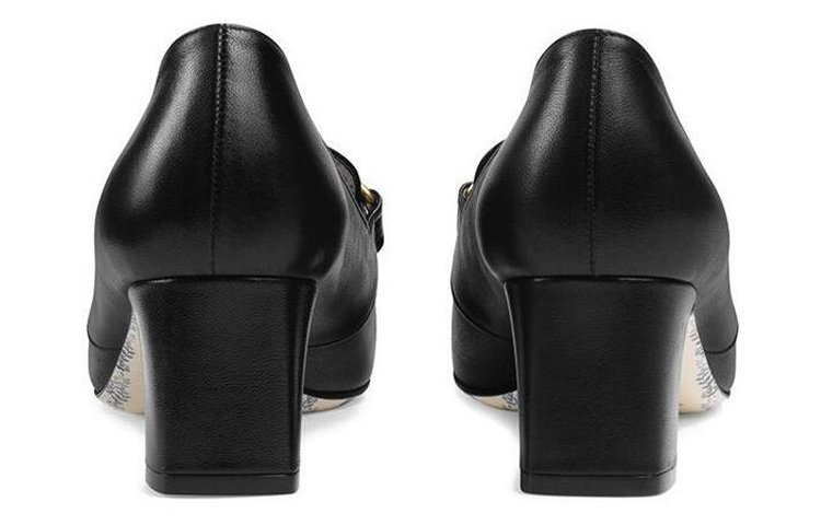 Shop (W) Gucci High Heel 'Motif Bunga Mawar' 525333-C9D00-1000