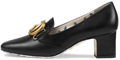 (Women) Gucci High Heel 'Rose Bud Print' 525333-C9D00-1000 (Women) Gucci High Heel 'Rose Bud Print' 525333-C9D00-1000