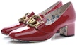 Order (W) Gucci Tumit Tinggi 'Rose Bud Print Merah' 525333-BNC00-6433