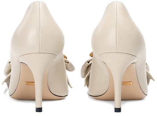 (Women) Gucci High Heel 'White Bow' 496641-BKO00-9526 Shop (Women) Gucci High Heel 'White Bow' 496641-BKO00-9526