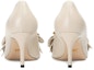 Shop (W) Gucci Tumit Tinggi 'White Bow' 496641-BKO00-9526