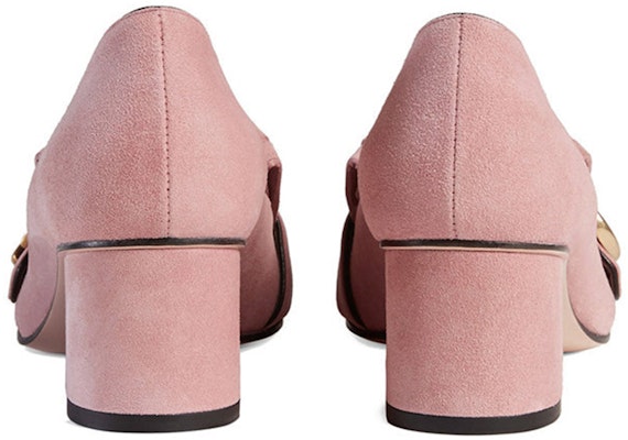 (Women) Gucci High Heel Loafer 'Pink Suede Tassel' 408208-C2000-5727 Shop (Women) Gucci High Heel Loafer 'Pink Suede Tassel' 408208-C2000-5727