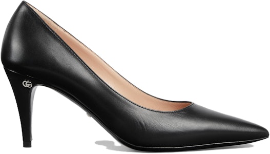 (W) グッチ ハイヒールミュール 黒 7.5cm 738683-C9D00-1000 Order (W) グッチ ハイヒールミュール 黒 7.5cm 738683-C9D00-1000