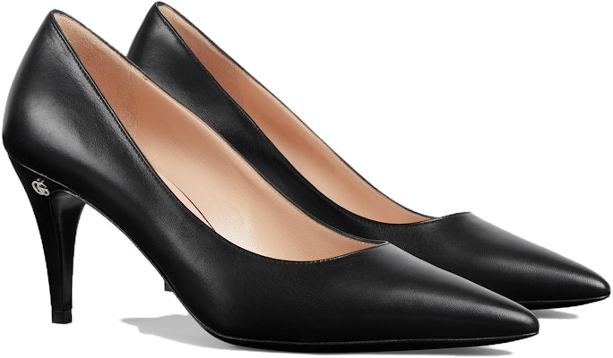 (Women) Gucci High Heel Mules 'Black' 7.5cm 738683-C9D00-1000 Lookbook (Women) Gucci High Heel Mules 'Black' 7.5cm 738683-C9D00-1000