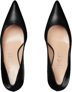 (W) グッチ ハイヒールミュール 黒 7.5cm 738683-C9D00-1000 Shop (W) グッチ ハイヒールミュール 黒 7.5cm 738683-C9D00-1000
