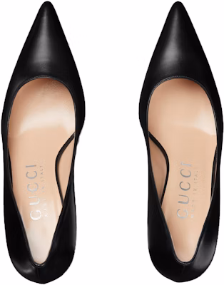 (Women) Gucci High Heel Mules 'Black' 7.5cm 738683-C9D00-1000 Shop (Women) Gucci High Heel Mules 'Black' 7.5cm 738683-C9D00-1000