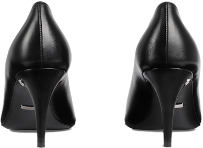 (W) グッチ ハイヒールミュール 黒 7.5cm 738683-C9D00-1000 Purchase (W) グッチ ハイヒールミュール 黒 7.5cm 738683-C9D00-1000