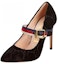 Buy (W) Gucci Kasut Tumit Tinggi 'Fesyen Selesa 8cm Hitam' 506198-9TI10-1071