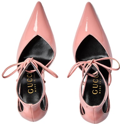 (W) Gucci Tacones Altos de Charol con Tobillera Rosa 717159-AAA59-5848 Order (W) Gucci Tacones Altos de Charol con Tobillera Rosa 717159-AAA59-5848