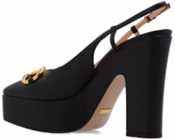 (Women) Gucci High heel pump with Horsebit 'Black Leather' 723837-BKO00-1000 (Women) Gucci High heel pump with Horsebit 'Black Leather' 723837-BKO00-1000