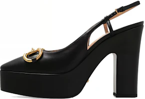 (Women) Gucci High heel pump with Horsebit 'Black Leather' 723837-BKO00-1000 (Women) Gucci High heel pump with Horsebit 'Black Leather' 723837-BKO00-1000