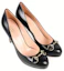 Lookbook (W) Gucci Hoge Hak Pumps ''Zwart Lakleer'' 408204-C9D00-1000