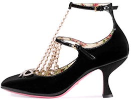 (Women) Gucci High Heel Pumps 'Black Pearl' 488662-BNC00-1000 (Women) Gucci High Heel Pumps 'Black Pearl' 488662-BNC00-1000