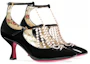 Order (W) Gucci Hoge Hak Pumps ''Zwarte Parel'' 488662-BNC00-1000