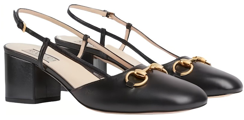 (Women) Gucci High Heel Pumps 'Comfort Fashion Chunky Heel Black' 771601-C9D00-1000 Lookbook (Women) Gucci High Heel Pumps 'Comfort Fashion Chunky Heel Black' 771601-C9D00-1000