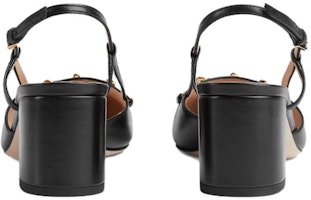 GUCCI古馳 舒適時尚 粗跟 高跟鞋 女款 黑色 Shop GUCCI古馳 舒適時尚 粗跟 高跟鞋 女款 黑色