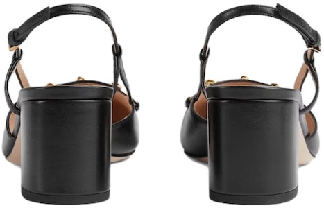 (W) Gucci Kasut Tumit Tinggi 'Comfort Fashion Tumit Tebal Hitam' 771601-C9D00-1000 Shop (W) Gucci Kasut Tumit Tinggi 'Comfort Fashion Tumit Tebal Hitam' 771601-C9D00-1000