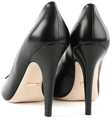 (W) Gucci Tacones Altos 'Corazón Negro' 435420-C9D10-1186 Shop (W) Gucci Tacones Altos 'Corazón Negro' 435420-C9D10-1186