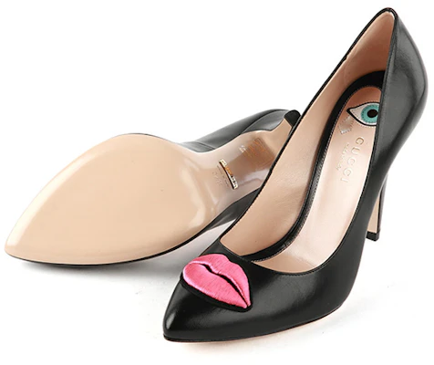 (W) Gucci Tacones Altos 'Corazón Negro' 435420-C9D10-1186 Purchase (W) Gucci Tacones Altos 'Corazón Negro' 435420-C9D10-1186