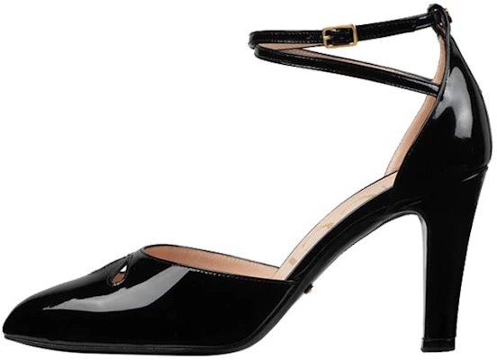 (W) Gucci Hoge Hak Pumps ''Lak Zwart'' 602424-BNC00-1000 Buy (W) Gucci Hoge Hak Pumps ''Lak Zwart'' 602424-BNC00-1000
