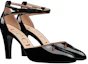 Order (W) Gucci Hoge Hak Pumps ''Lak Zwart'' 602424-BNC00-1000