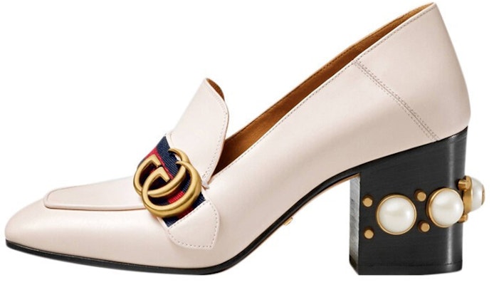 (Women) Gucci High Heel Pumps 'Pearl Embellished Ivory' 425943-DKHC0-9061 Buy (Women) Gucci High Heel Pumps 'Pearl Embellished Ivory' 425943-DKHC0-9061