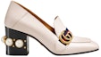 Order (W) Gucci Tumit Tinggi 'Gading Dihiasi Mutiara' 425943-DKHC0-9061