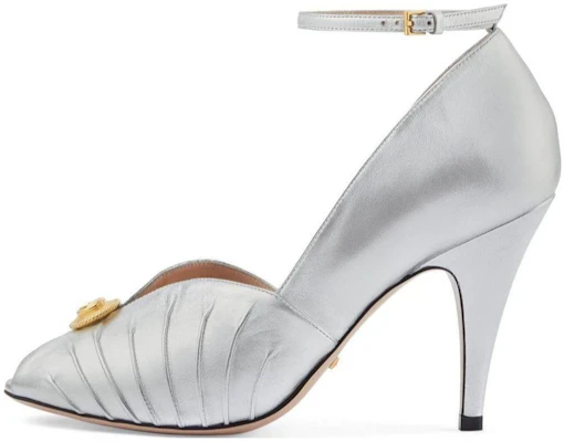 (W) Gucci Hoge Hakken Pumps ''Zilver'' 727516B8B00 Buy (W) Gucci Hoge Hakken Pumps ''Zilver'' 727516B8B00