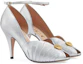 Lookbook (W) Gucci Hoge Hakken Pumps ''Zilver'' 727516B8B00
