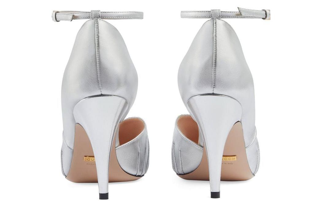 Purchase (W) Gucci Hoge Hakken Pumps ''Zilver'' 727516B8B00