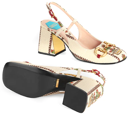 (W) Sandal Tumit Tinggi Gucci 'Centennial Putih Merah' 678004-UH250-8471 Purchase (W) Sandal Tumit Tinggi Gucci 'Centennial Putih Merah' 678004-UH250-8471